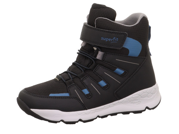 Superfit Buben Boots Freeride schwarz/blau Gore-Tex