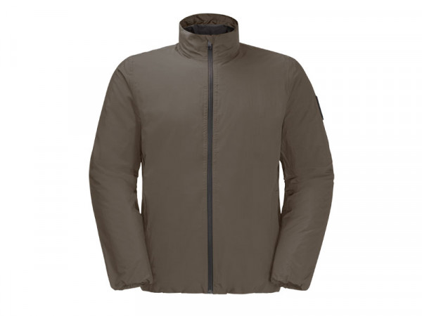 Jack Wolfskin Herren Regenjacke Textor braun TEX