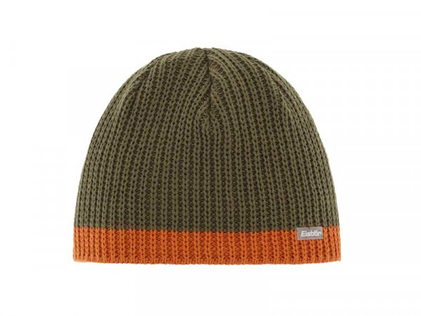 Eisbär Herren Mütze Mian 2.0 khaki/orange