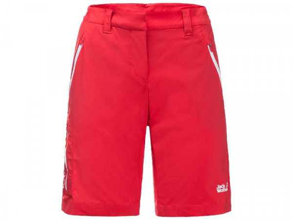 Jack Wolfskin Damen Short Overland rot