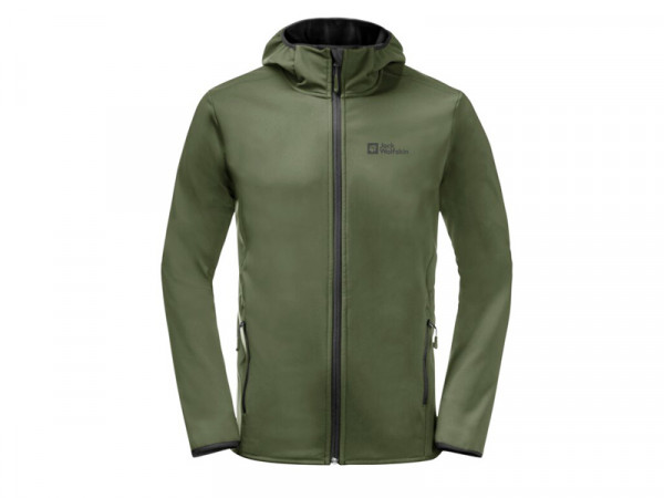 Jack Wolfskin Herren Softshell Jacke Bornberg grün