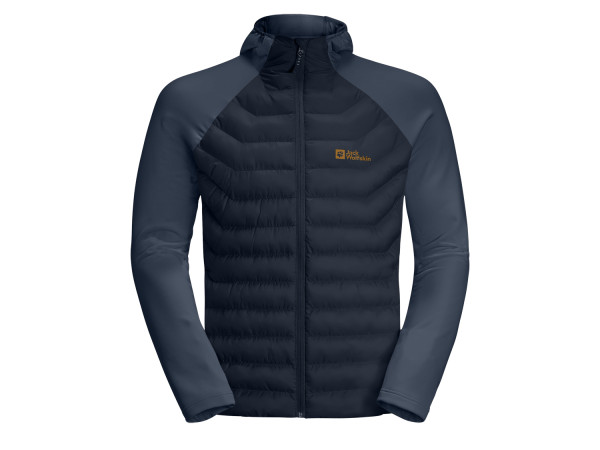 Jack Wolfskin Herren Übergangsjacke Routeburn Pro Hybrid midnight sky