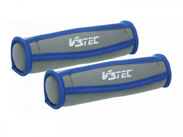 V3Tec Workout Hantel 2x1.0Kg blau/grau