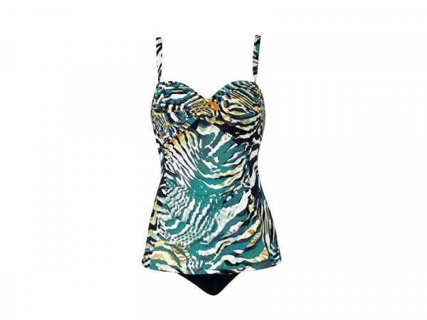 Sunflair Damen Tankini türkis/multi C-Cup