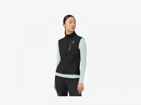 ON-Running Damen Laufweste Weather Vest schwarz