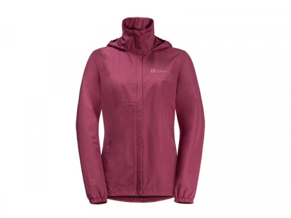 Jack Wolfskin Damen Regenjacke Stormy Point 2L rot