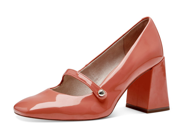 Tamaris Damen Pumps orange patent