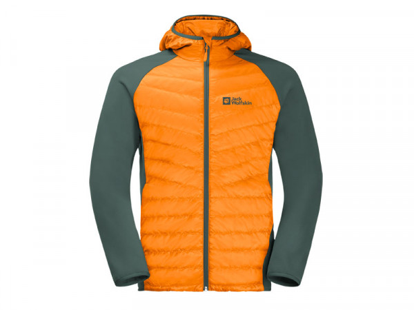 Jack Wolfskin Herren Hybrid Jacke Routeburn Pro dragon fire