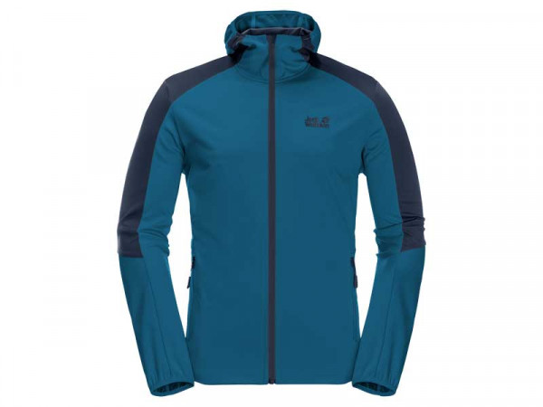 Jack Wolfskin Herren Softshell Go Hike cobalt