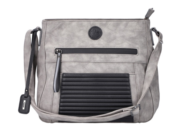 Rieker Damen Handtasche grey/black