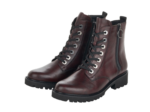 Remonte Damen Biker Boots cerise