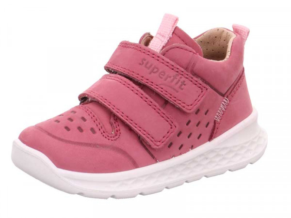 Superfit Mädchen Lauflernschuh Breeze pink/Klett