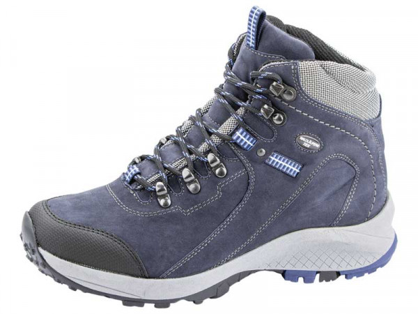 Waldläufer Damen Wanderschuh Emma blau/TEX