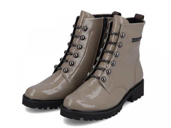 Remonte Damen Stiefelette crashlack/steppe