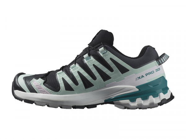 Salomon Damen Traillaufschuh XA-Pro 3D V9 türkis/schwarz Gore-Tex