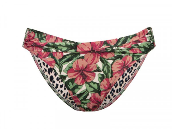 Watercult Damen Bikini Slip multicolor Serie Wild Hibiscus