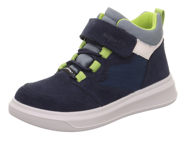 Superfit Buben Sneaker High Cosmo blau/hellgrün