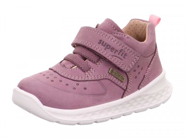 Superfit Mädchen Lauflernschuh Breeze lila/Gore-Tex