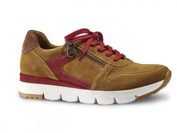 Marco Tozzi Damen Sneaker Mustard