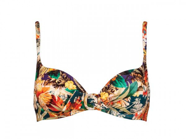 Watercult Damen Bikini Top aloa B-Cup Serie Hawaii Kitsch