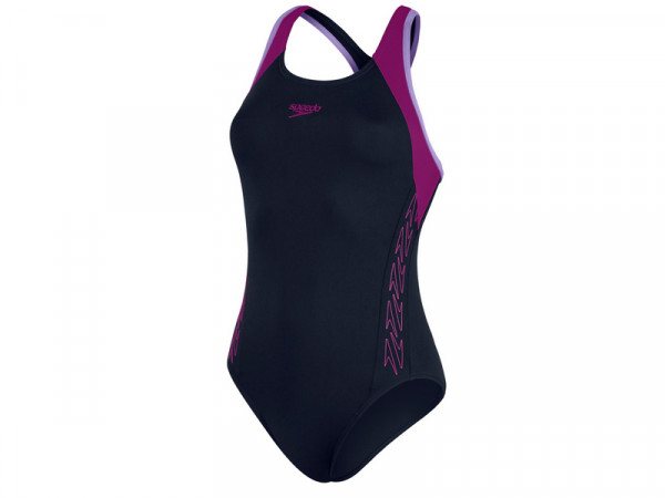 SPEEDO Damen Schwimmer HYBERBOOM SPL blue/purble