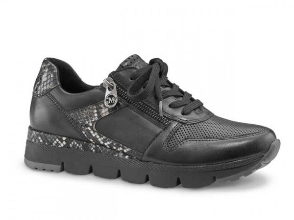 Marco Tozzi Damen Sneaker Low Black