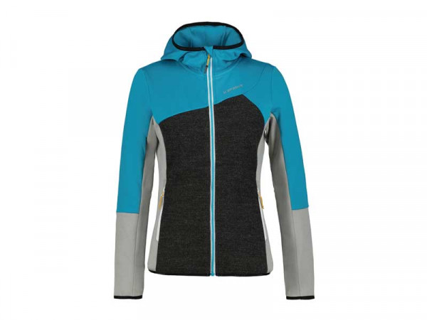 Icepeak Damen Hybrid Fleecejacke Bedburg türkis