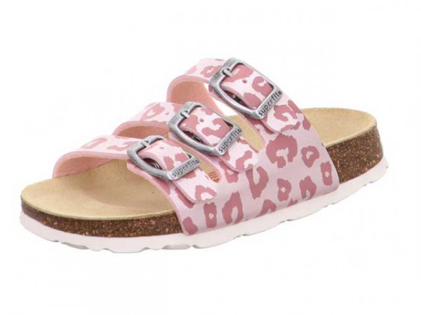 Superfit Mädchen Pantolette rosa