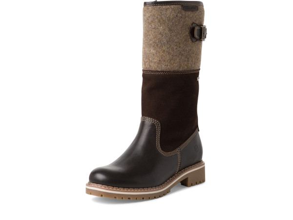 Tamaris Damen Winterstiefel mocca/DuoTex