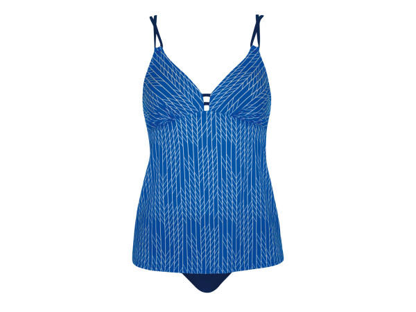 Sunflair Damen Tankini blau/weiss C-Cup