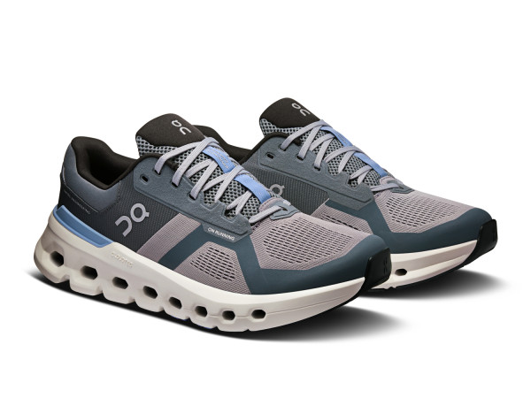 ON-Running Herren Strassenlaufschuh Cloudrunner 2 alloy/chambray