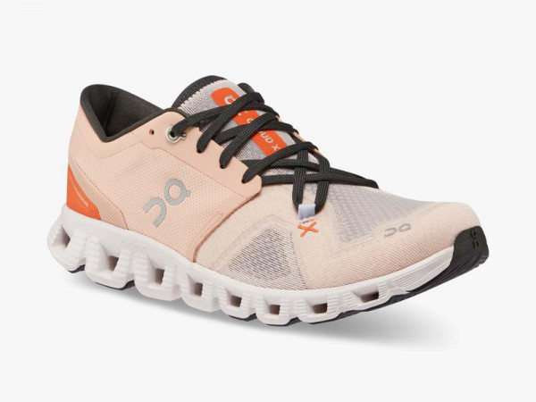 ON-Running Damen Trainingsschuh Cloud X3 rose/sand