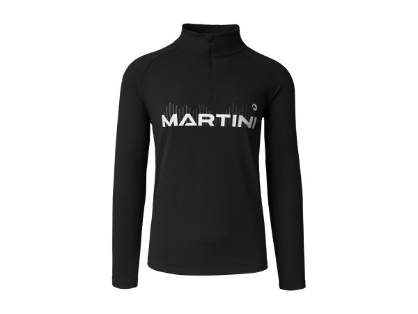 Martini Sportswear Herren Longshirt Fullforce black/Halfzip