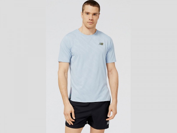 New Balance Herren Shirt Speed grau