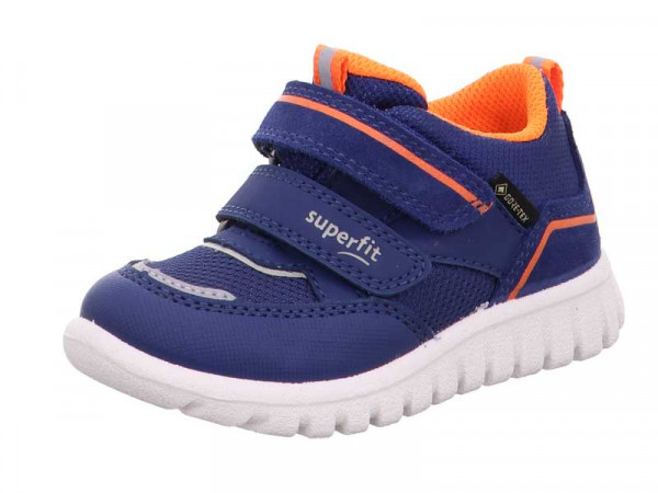 Superfit Buben Schnürschuh Sport7 blau/Gore-Tex