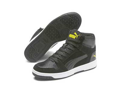 Puma Herren Basketballschuh Rebound Layup schwarz