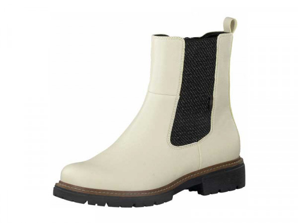 Jana Damen Stiefelette weiss