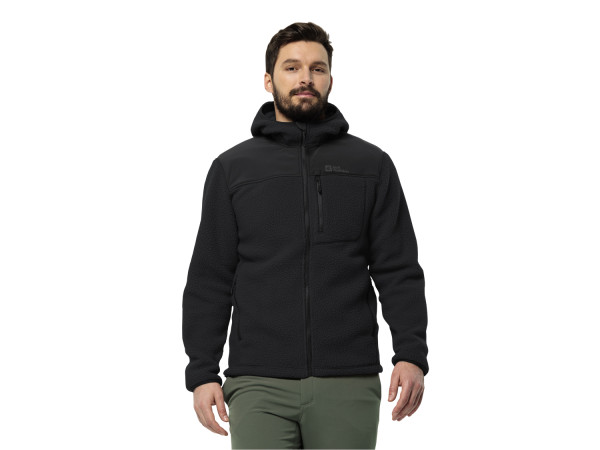 Jack Wolfskin Herren Trekking Fleecejacke Kammweg Pile phantom