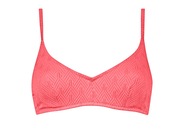 Watercult Damen Retro Top island Nostalgia ocean coral C-Cup