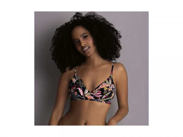 Rosa Faia Damen Bikini Top Minou black/print D-Cup