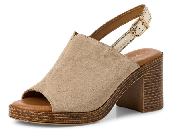 TamarisDamen Sandale beige