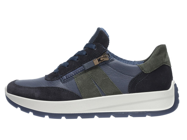 Ara Damen Sneaker New York blau/foret