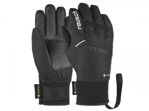 Reusch Buben Fingerhandschuh Bolt SC schwarz/Gore-Tex