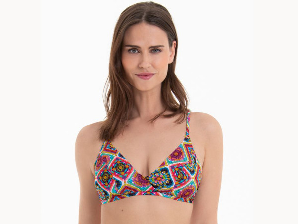 Rosa Faia Damen Bikini Top MINOU multicolor D-Cup