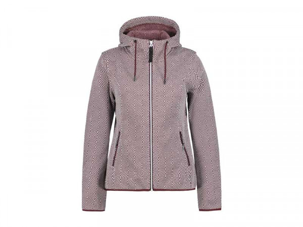 Icepeak Damen Fleecejacke Auen bordo