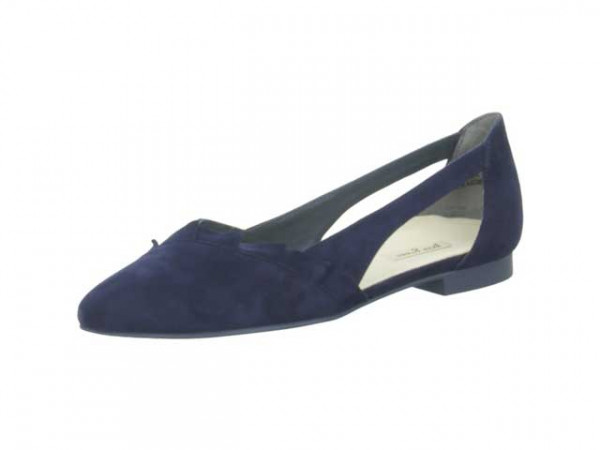 Paul Green Damen Ballerina blau