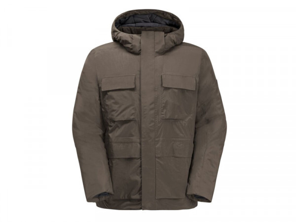 Jack Wolfskin Herren Winterjacke Textor Utility braun/TEX