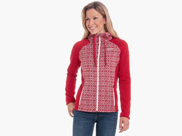 Schöffel Damen Fleece Millau rot