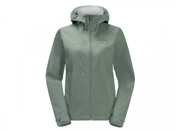 Jack Wolfskin Damen Wanderjacke Elsberg 2.5L grün