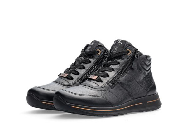 Ara Damen Sneaker High Osaka schwarz